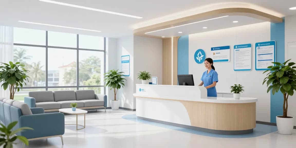 Hair transplant Turkey clinic featuring compassionate healthcare providers in a modern medical setting.