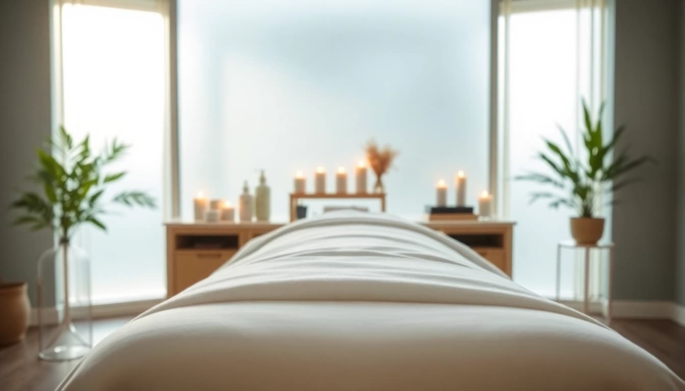Experience rejuvenating Face Treatments in a tranquil spa setting with soothing elements.