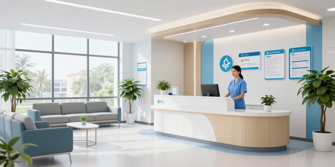 Hair transplant Turkey clinic featuring compassionate healthcare providers in a modern medical setting.