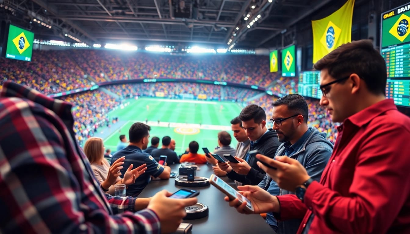 Analyze top betting options with best sportsbooks Brazil in an energetic sports betting scene.