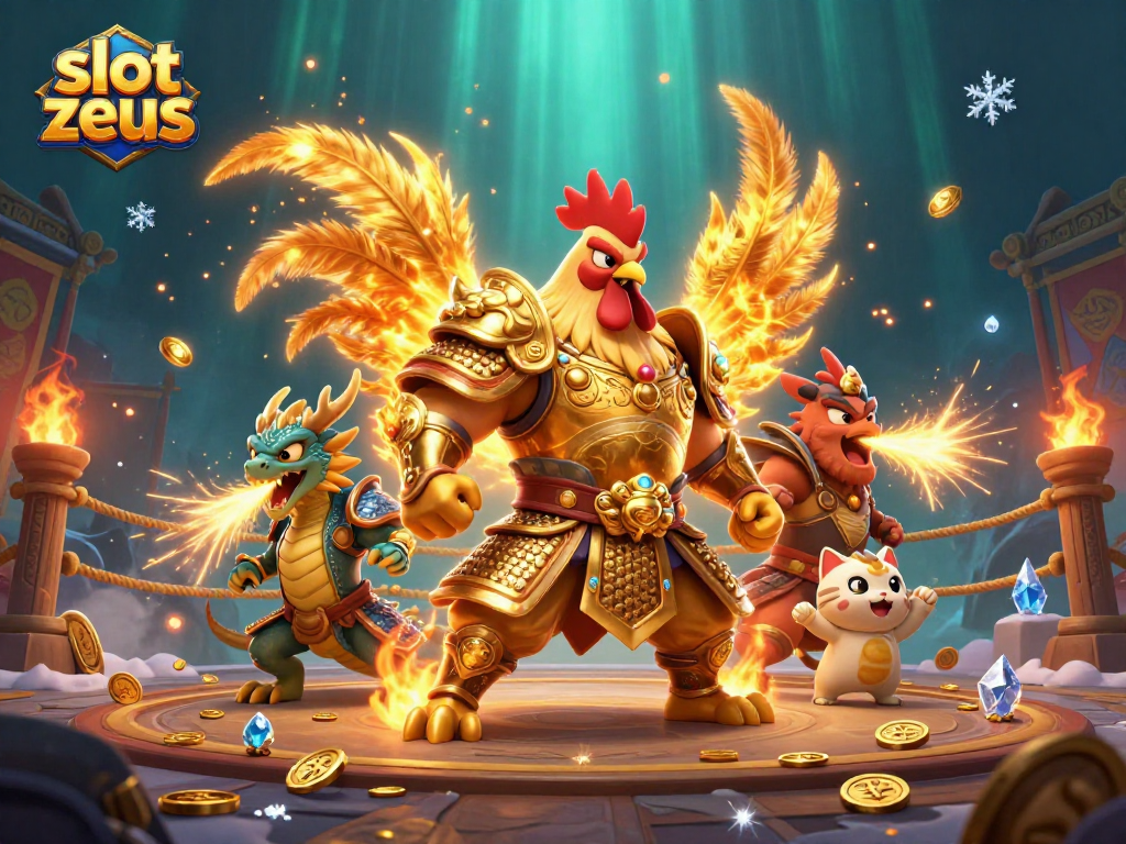 Excite your gameplay with slot zeus featuring dynamic characters and vibrant casino elements.