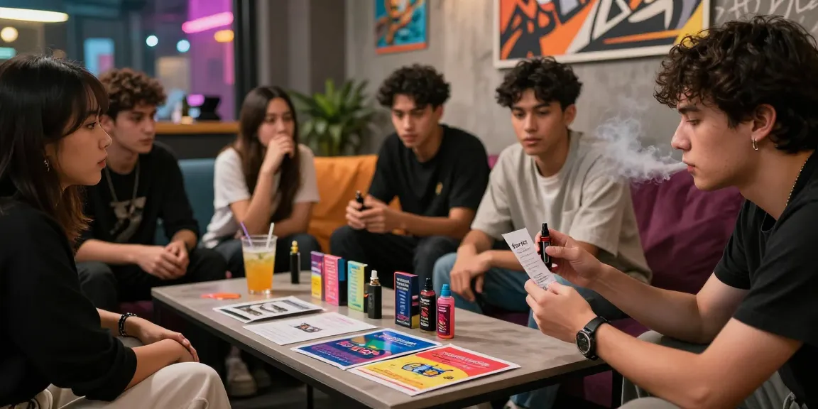 Experience enhanced smoking with pure fire k2 liquid spray on paper in vibrant urban lounge