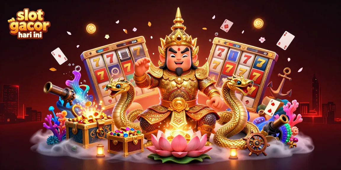 Menangkan slot gacor hari ini dengan permainan slot yang menarik dan beragam simbol keberuntungan.