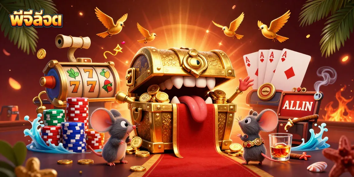 เล่นเกมสล็อตจาก พีจีสล็อต เพื่อรับรางวัลและสนุกไปกับการหมุนสล็อต