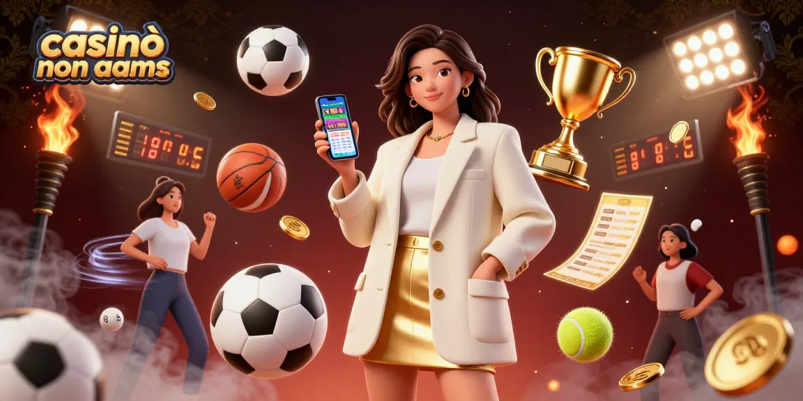 Interagisci con i migliori casinò non AAMS, che offrono scommesse sportive dinamiche con monete e trofei.