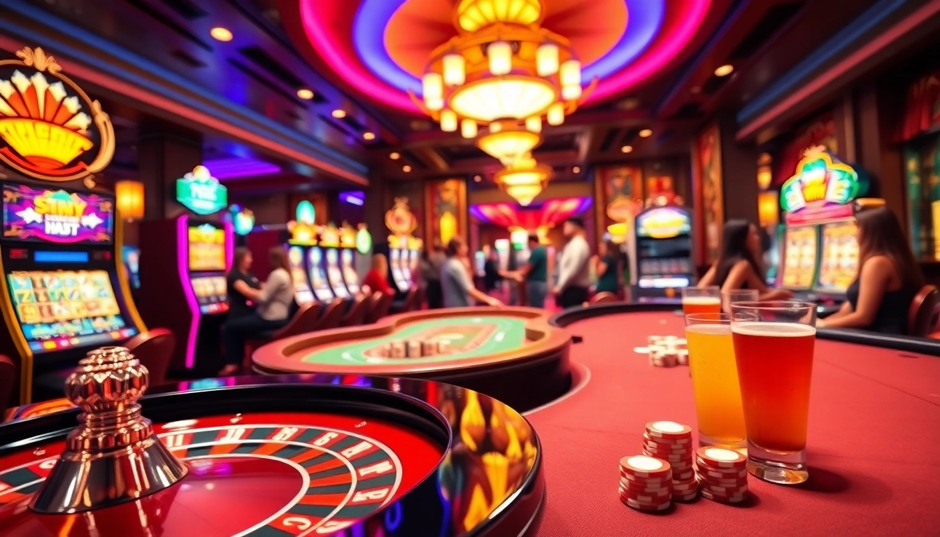 Experience the thrill of Non gamstop casino Uk with vibrant gaming tables and exciting players.