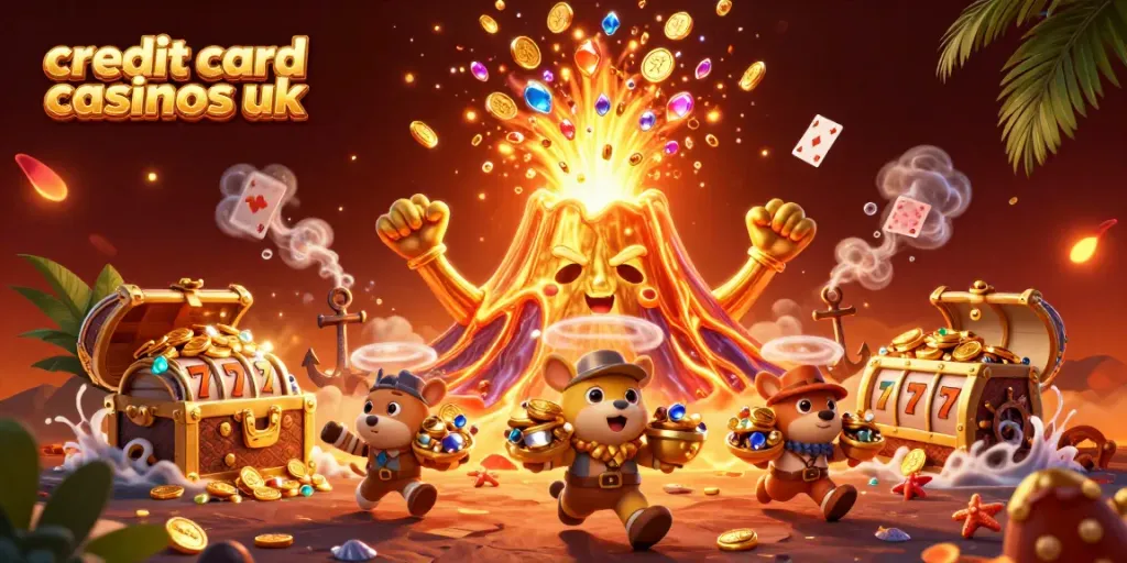 Experience thrilling gameplay at credit card casinos uk with exciting slots and treasures.