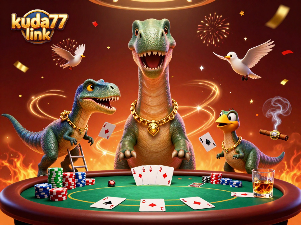 Raih keuntungan besar di kuda77 link sambil memainkan kartu di meja poker yang meriah.