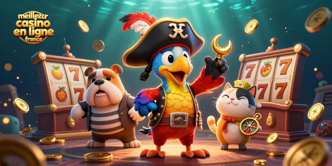 Profitez de la meilleure expérience de jeu au meilleur casino en ligne France avec des personnages animés et des éléments de machines à sous riches.