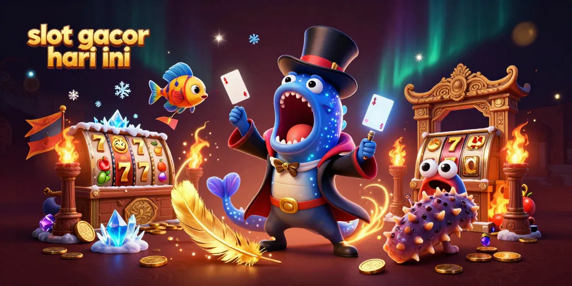 Spin the reels for slot gacor hari ini with enchanting underwater characters and dynamic gambling elements.