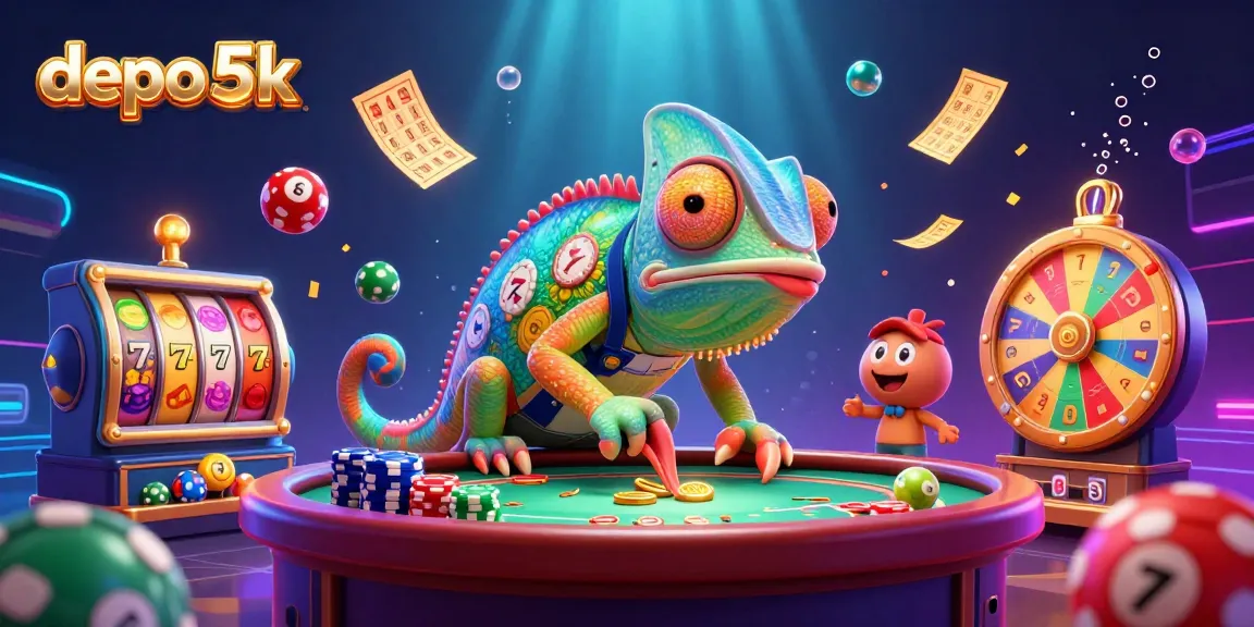 Experience thrilling gameplay with depo 5k at the vibrant online casino platform.