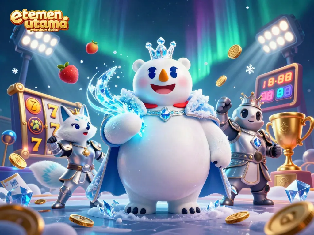 Menangkan elemen utama permainan digital dengan karakter menarik dan simbol slot menyemarakkan aksi.