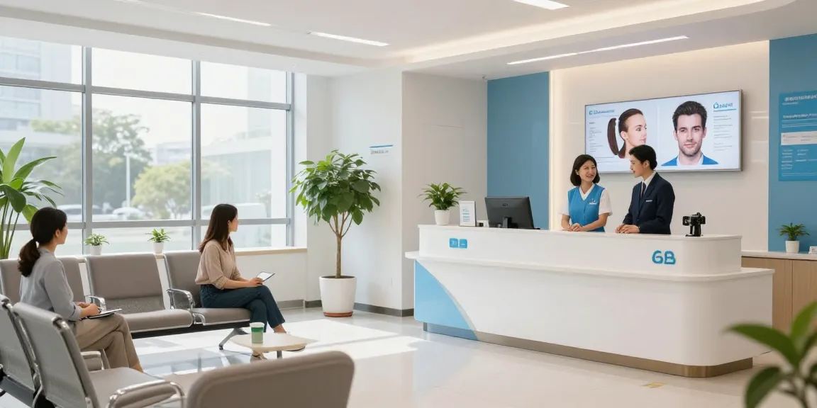Hair transplant turkey expert consultation in a modern healthcare center.