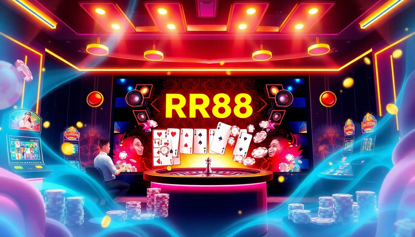 RR88 provides an engaging gambling experience with virtual casino games and live dealers.