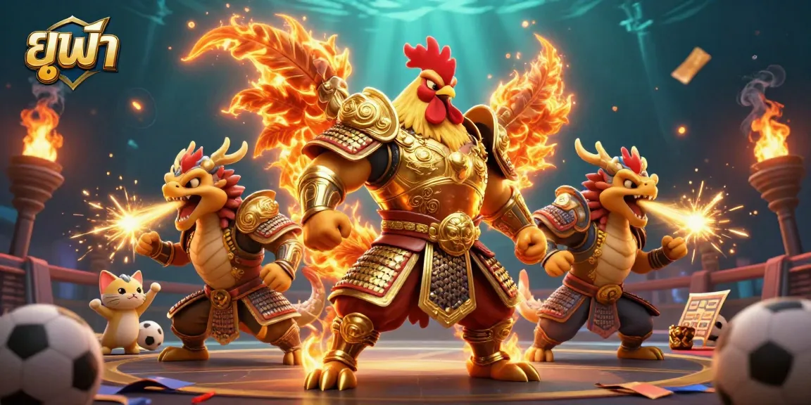 Experience the thrill of ยูฟ่า sports betting with dynamic characters and vibrant game elements.