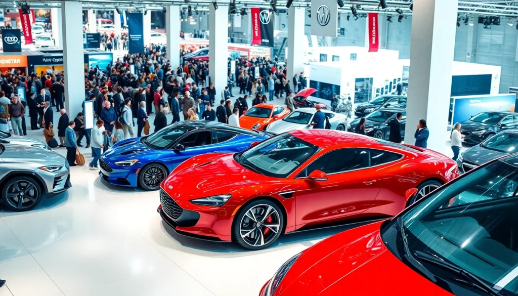 Experience the excitement of the Auto Cars Show with stunning vehicles and enthusiastic crowds.