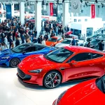 Experience the excitement of the Auto Cars Show with stunning vehicles and enthusiastic crowds.