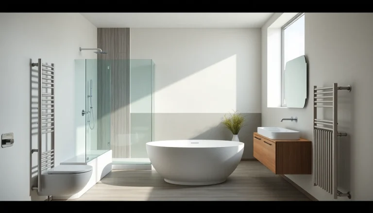 Sonni Sanitär GmbH präsentiert hochwertige Badezimmerprodukte in elegantem Design.