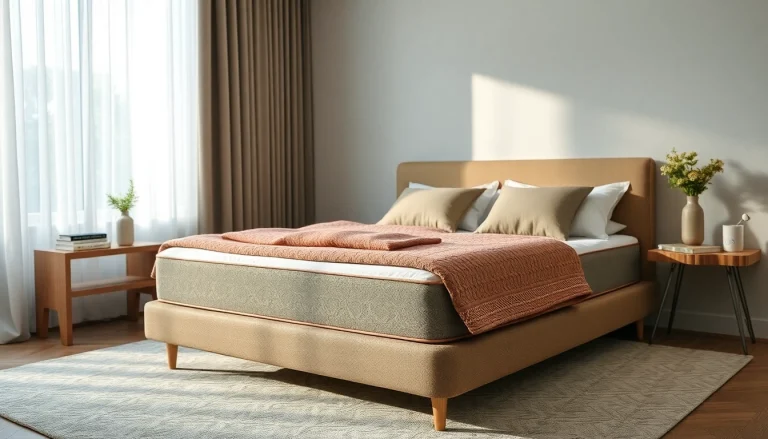 Coprimaterasso impermeabile di alta qualità posizionato su un letto elegante, con texture visibile.