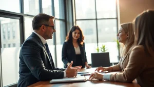 카드 현금화를 위한 금융 상담을 진행하는 전문가의 모습