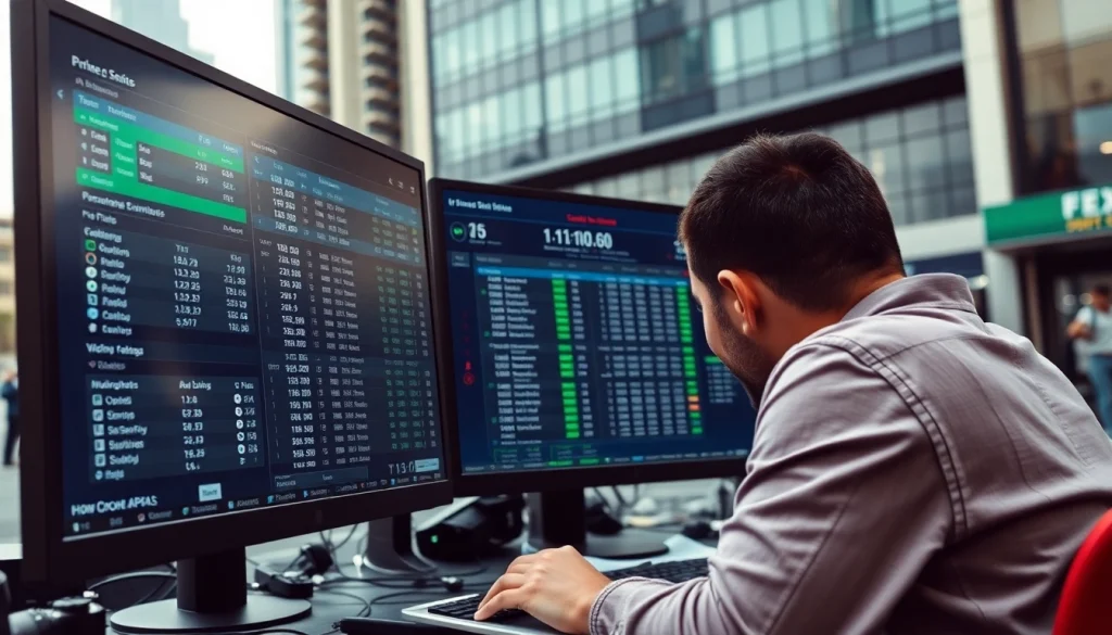 Reviewing odds on sports betting sites India with a dynamic urban backdrop and engaging atmosphere.