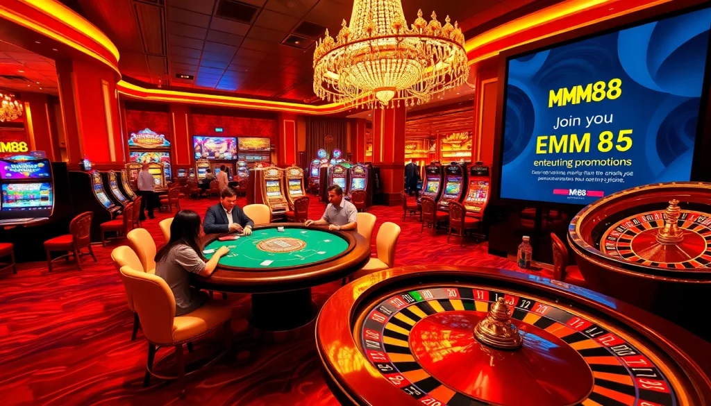 Join the excitement at MM88 with vibrant casino games and thrilling action.