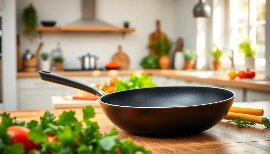 Highlighting the best nonstick pan NZ in an inviting kitchen for home cooks.