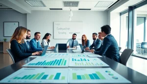 Evaluate Bid-No-Bid Analysis with a team decision-making session in a corporate office.