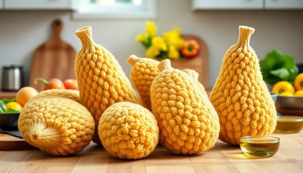 Brilliant kitchen loofah enhancing the ambiance of a rustic kitchen with fresh vegetables.