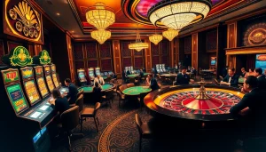 Vivez l'excitation du meilleur casino en ligne France avec des tables vibrantes et des joueurs aux enjeux élevés en action.