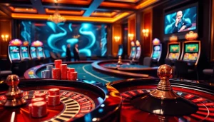 Découvrez l'excitation du meilleur casino en ligne France avec un gameplay vibrant et des paris stratégiques.