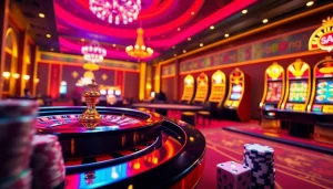 Vivez l'excitation au meilleur casino en ligne France avec des éléments de jeu vibrants.